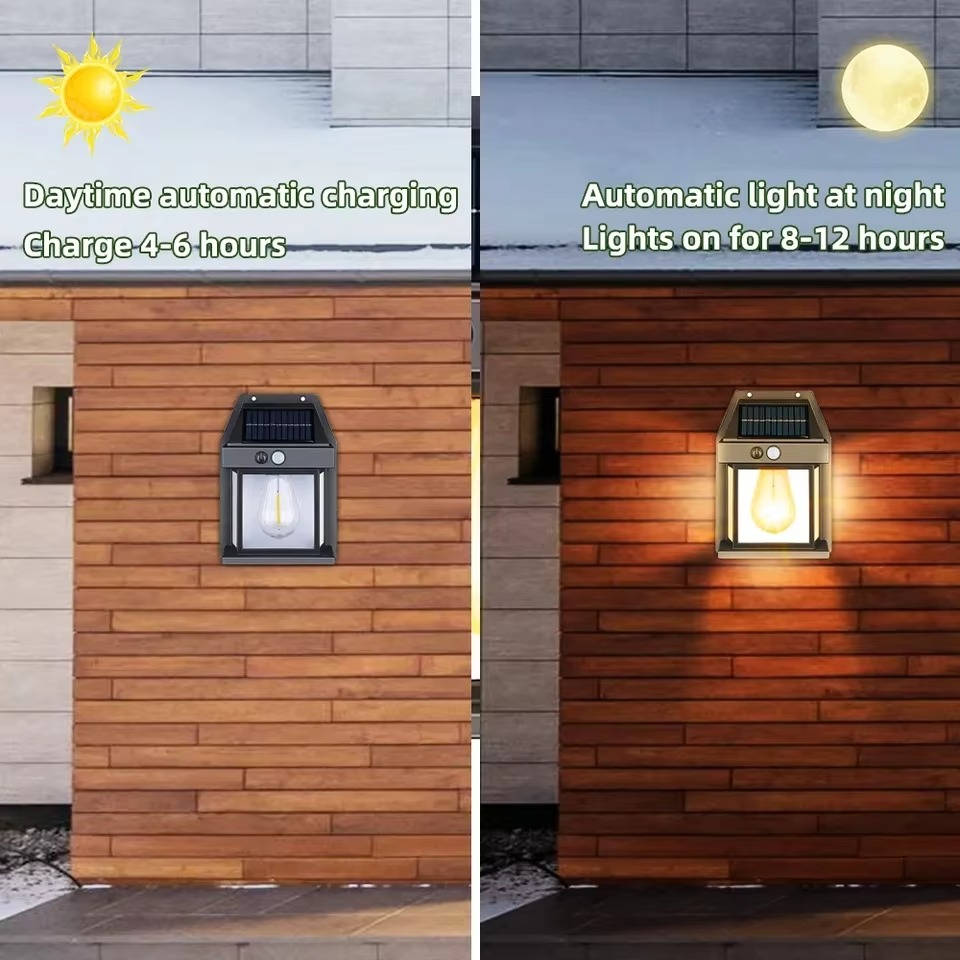 2 Set Solar Wall Lamp Outdoor - TRENDVYO