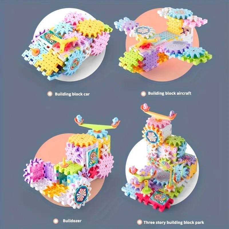 263 Pcs Kids Building Blocks Kit - TRENDVYO