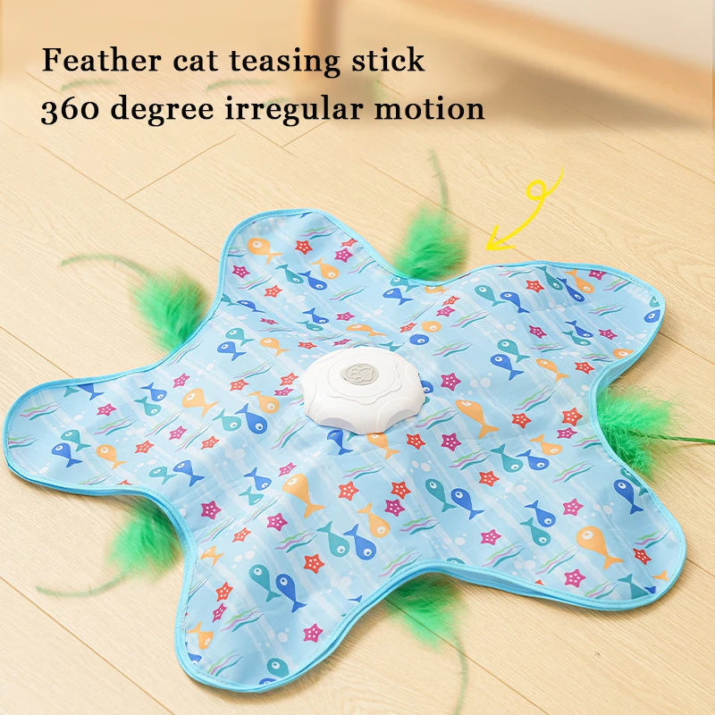 Juguete interactivo de escondite automático para gatos