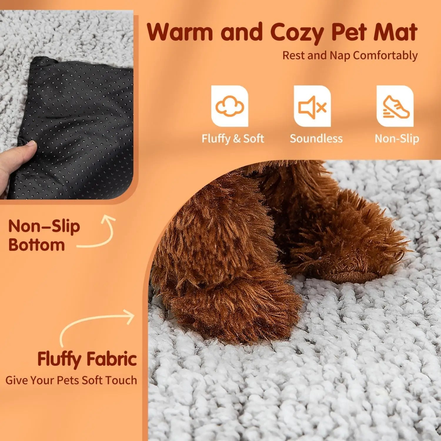 Alfombrilla calefactora para gatos y perros