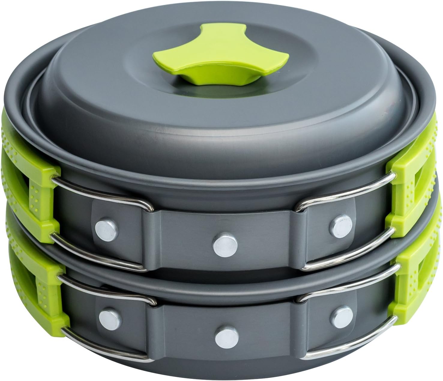 Batería de cocina para camping: ollas y sartenes para mochileros