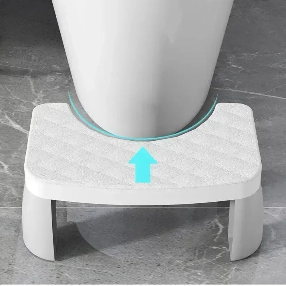 Taburete Antideslizante Compacto para Inodoro en Cuclillas