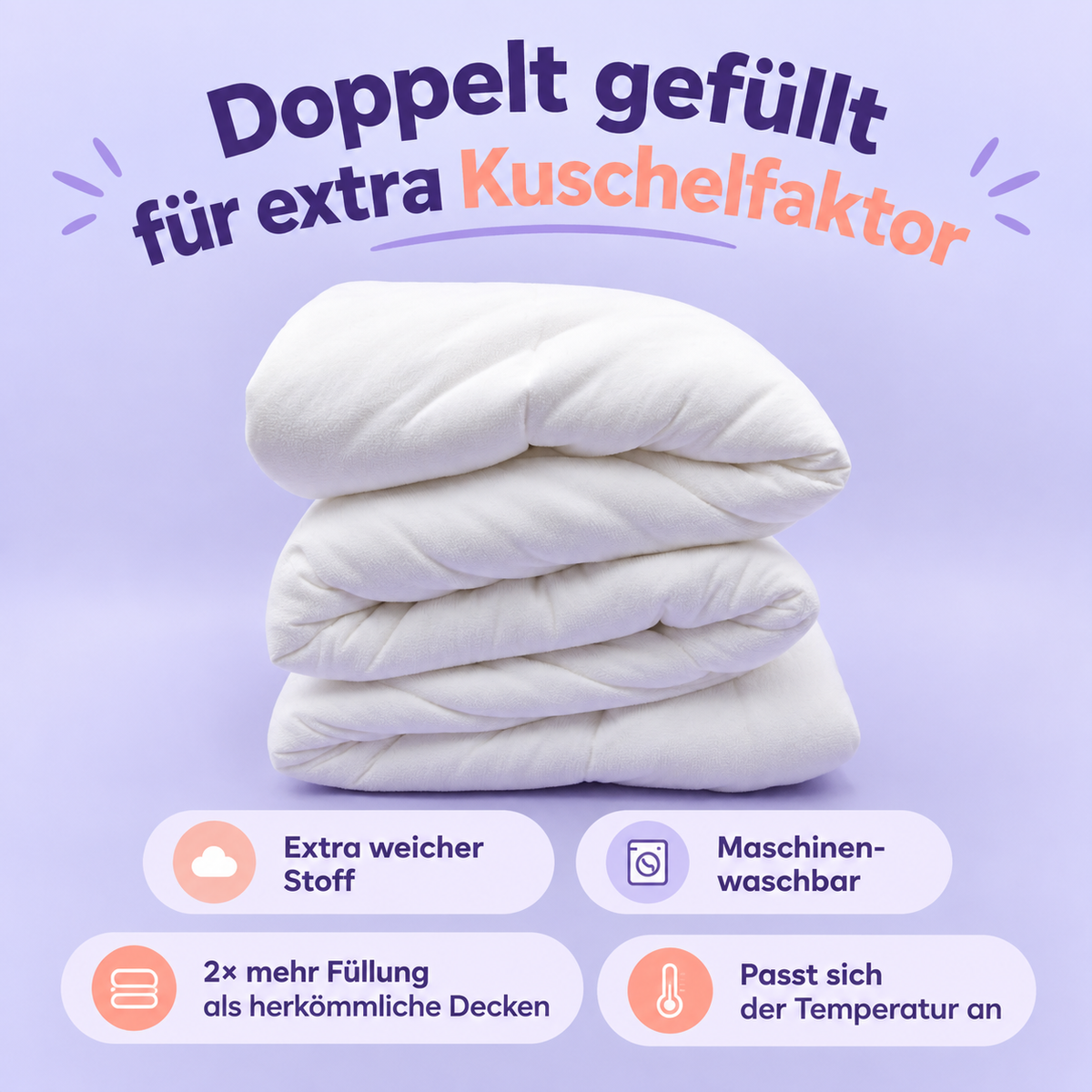 MarshMellow Double-Stuffed Comforter