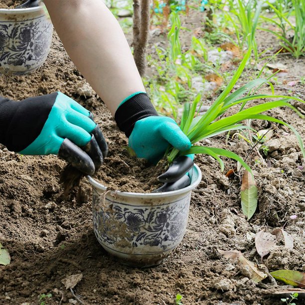 Guantes de jardinería Genius con garras