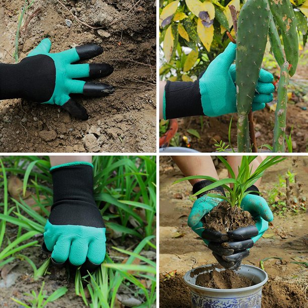 Guantes de jardinería Genius con garras