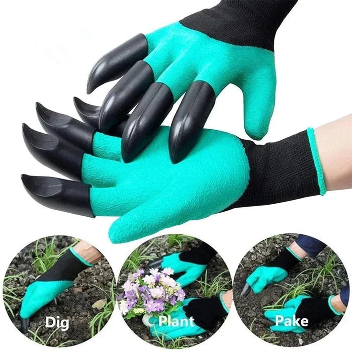 Guantes de jardinería Genius con garras