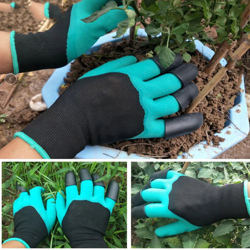 Guantes de jardinería Genius con garras