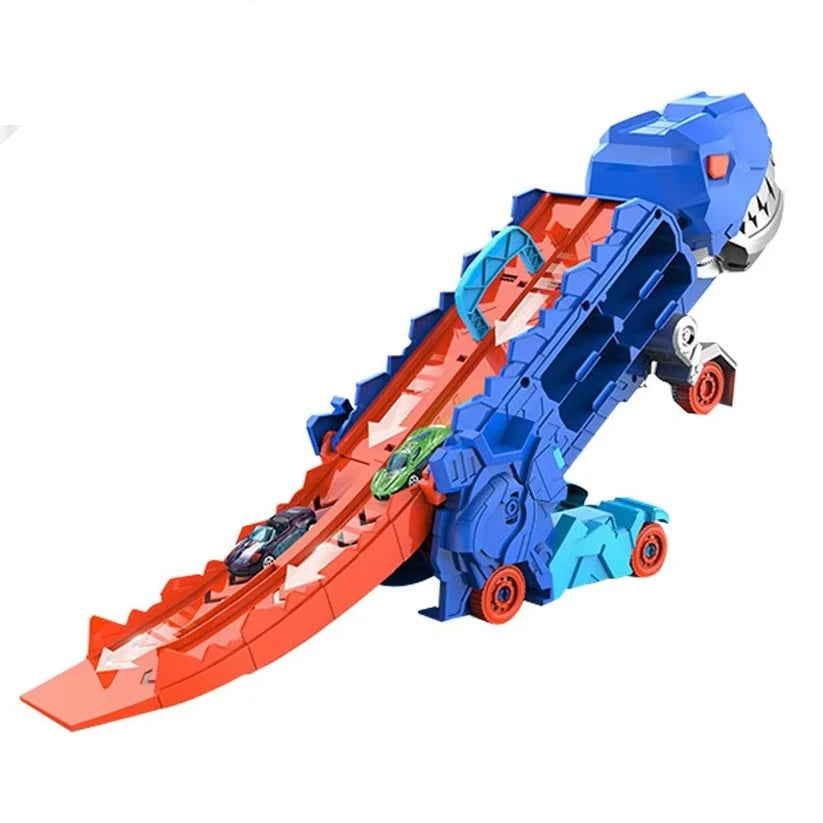 Camión de juguete de dinosaurios para niños