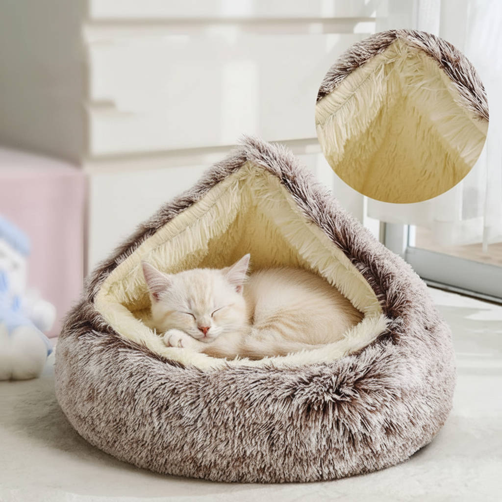 Cama Donut para Perros y Gatos