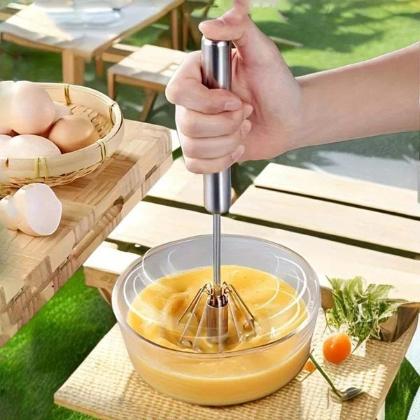 Batidor automático para mezclar sin esfuerzo