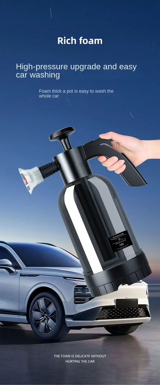 Lavadora de espuma de alta presión para coches