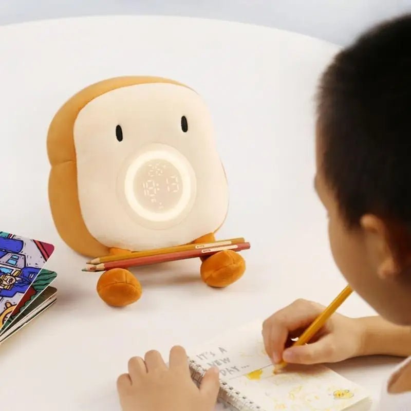 Alarm Clock Plushie with Night Light - TRENDVYO