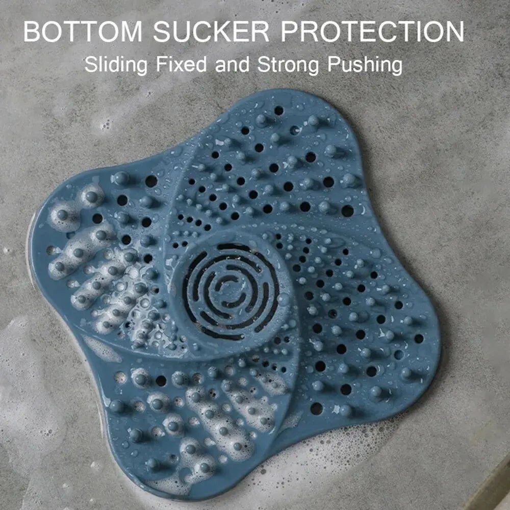 Anti Blocking Spiral Shower Drain Hair Catcher - TRENDVYO