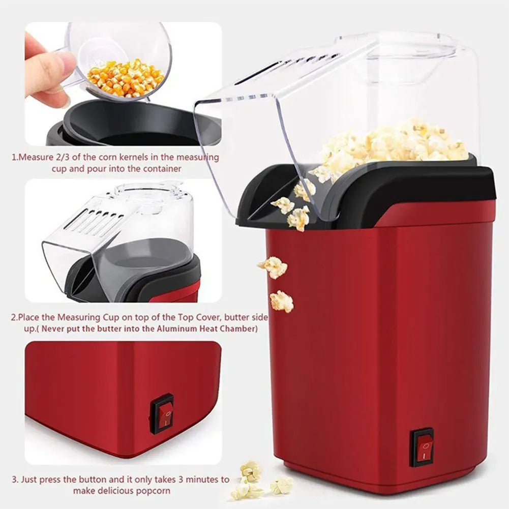 Automatic Popcorn Maker Machine - TRENDVYO