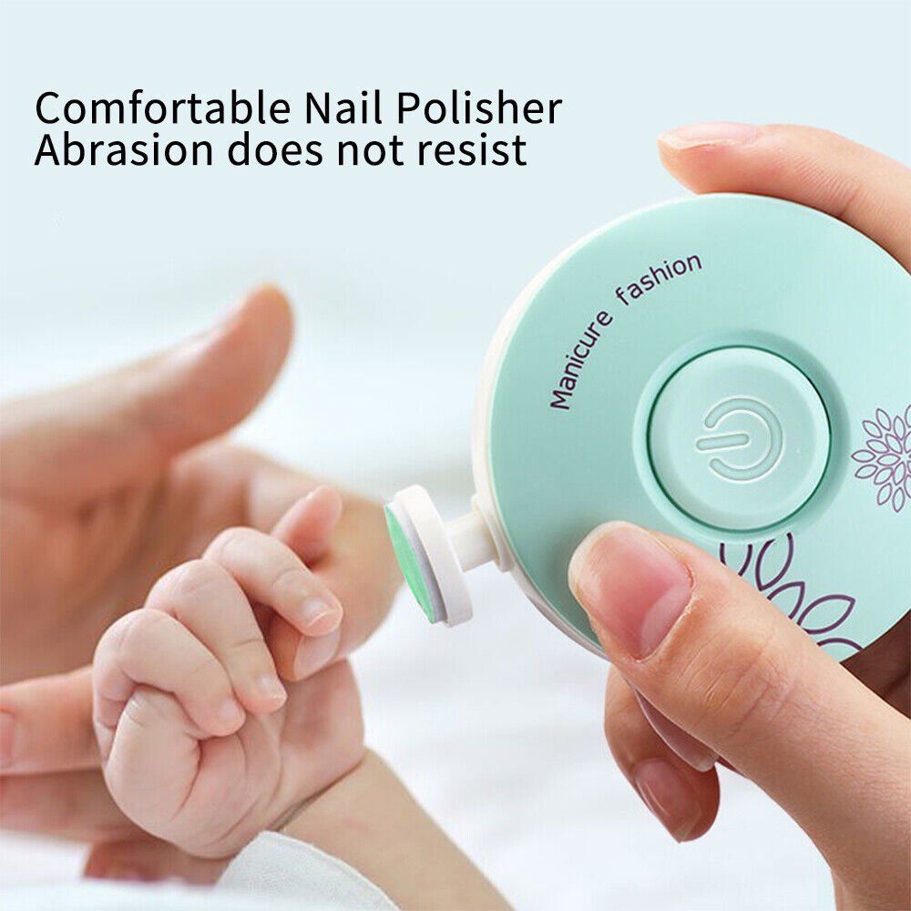Baby Nail Trimmer with 6 Grinding Heads - TRENDVYO