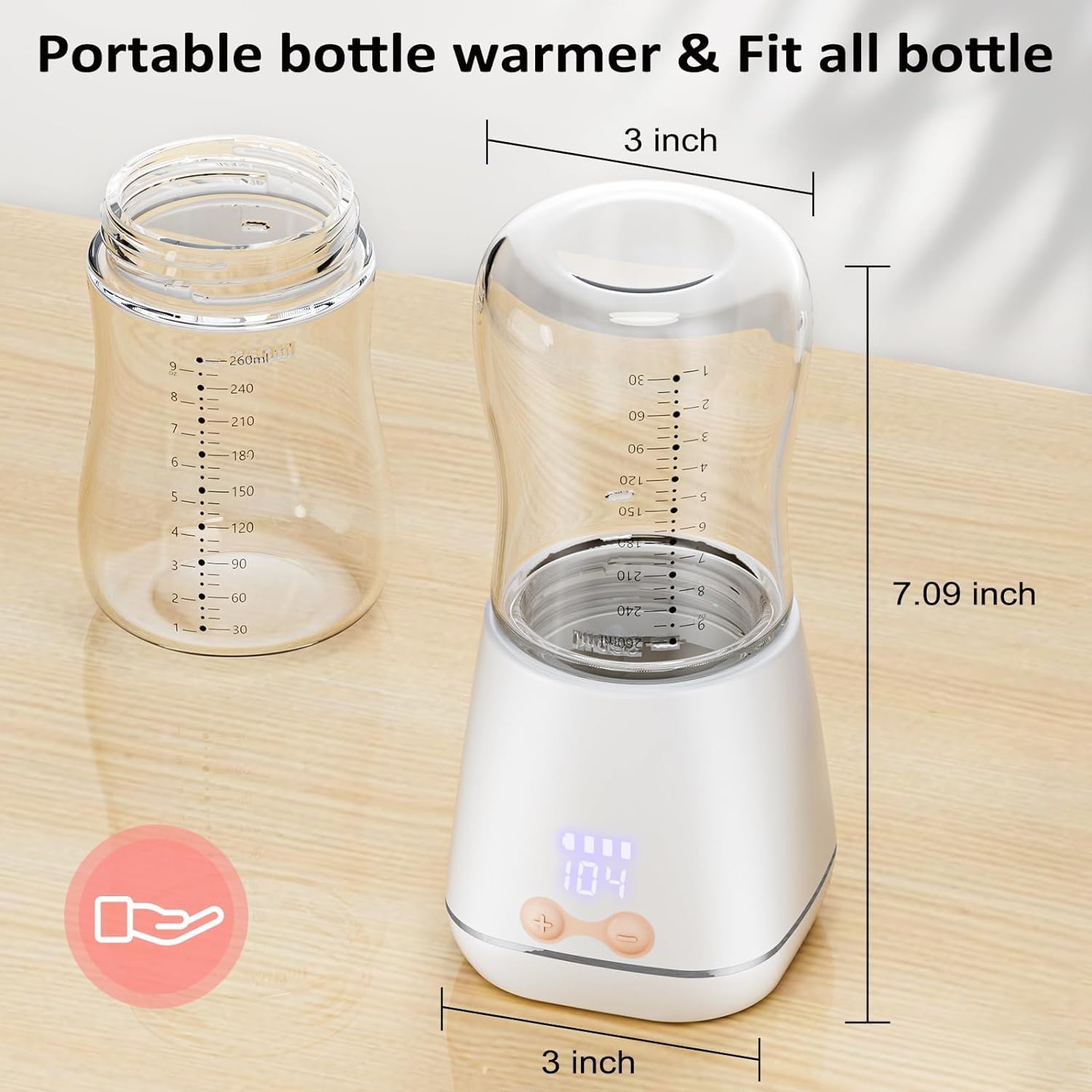 Baby Portable Bottle Warmer - TRENDVYO