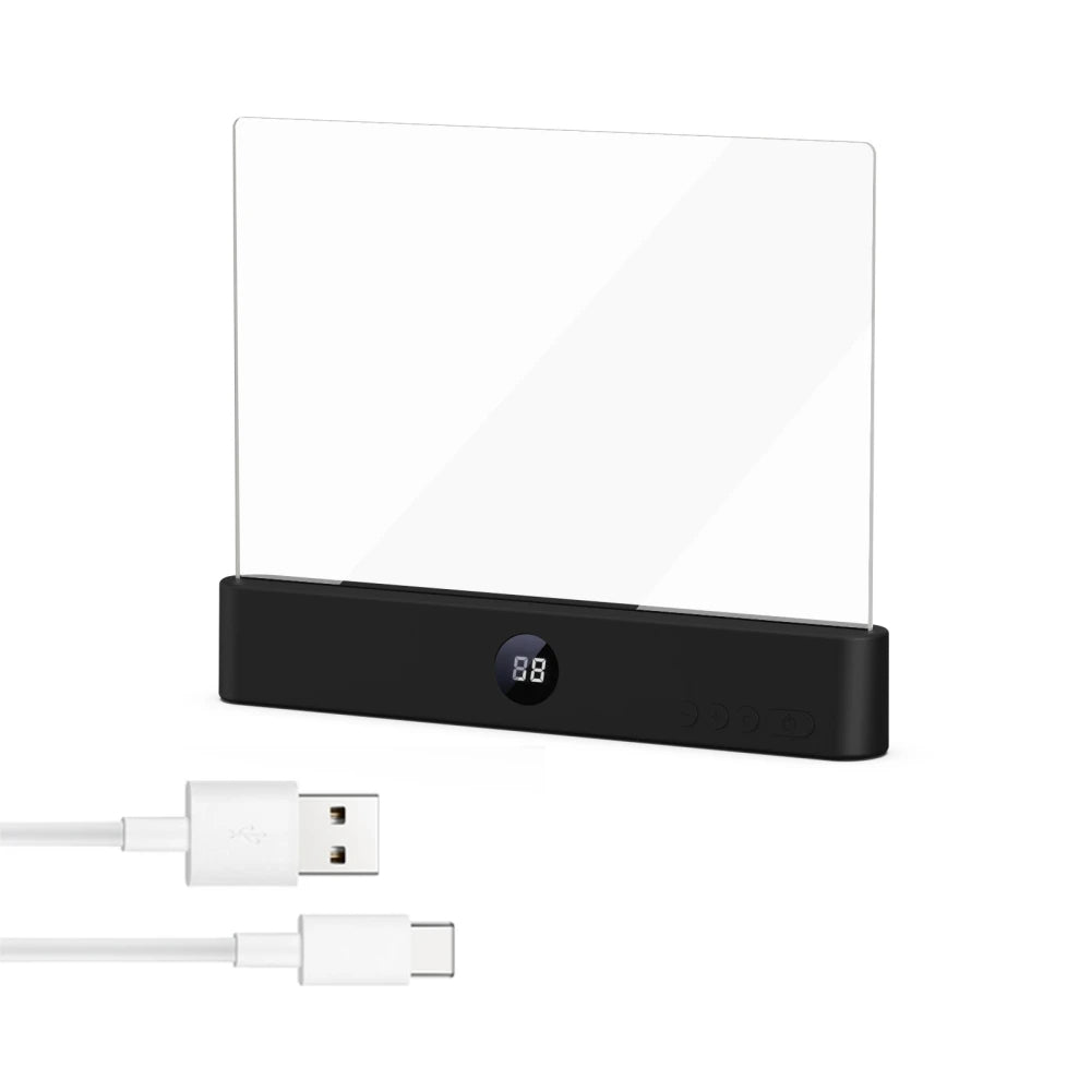 Luz de lectura LED de panel plano con visión nocturna