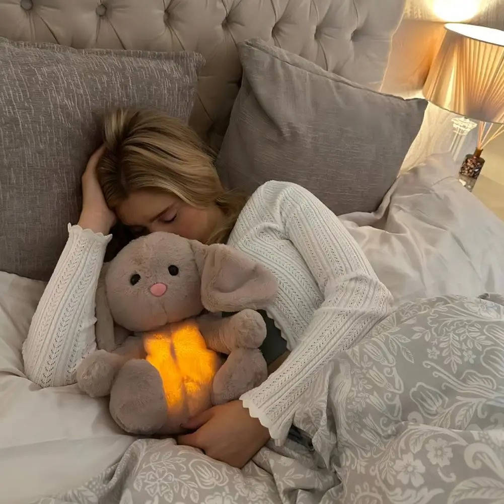 Breathing Stuffed Animal Bunny - TRENDVYO