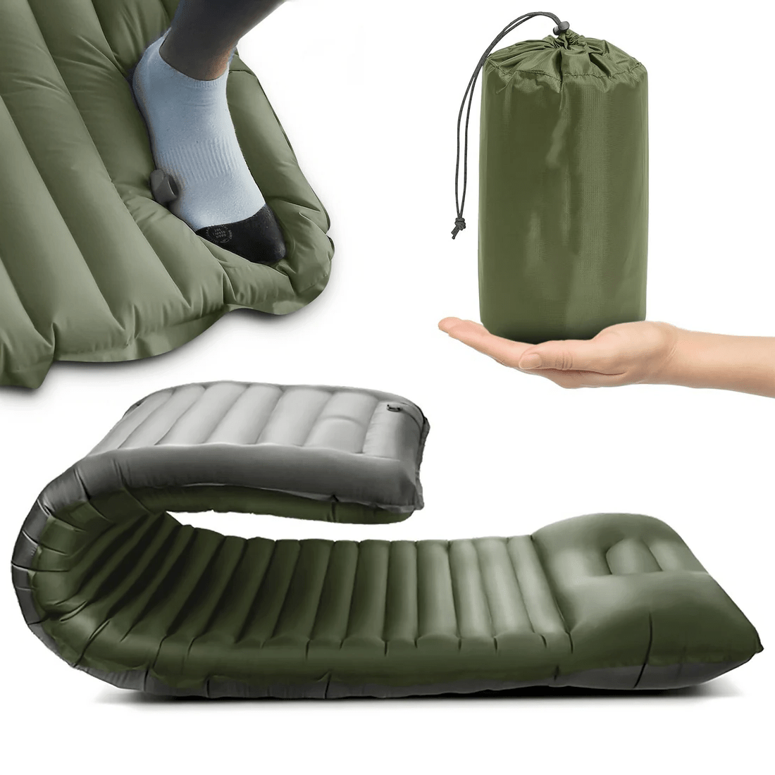 Camping Inflatable & Portable Mattress - TRENDVYO