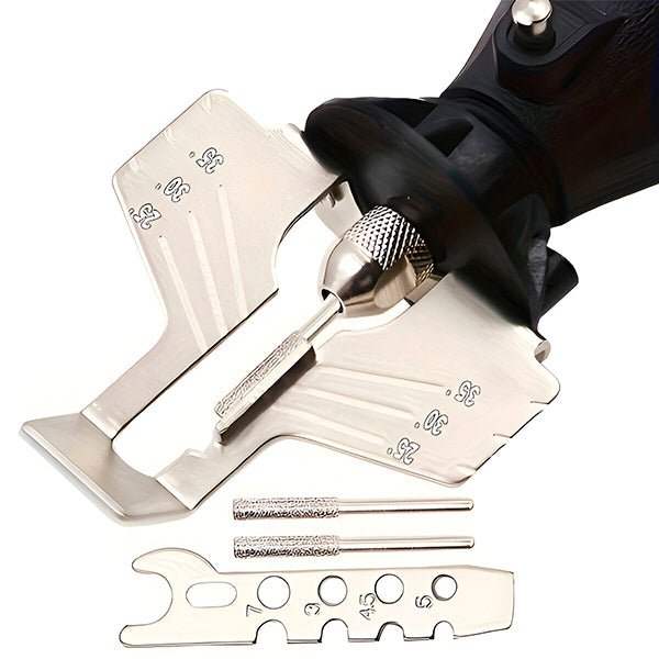 Chainsaw Sharpener with Integrated Sharpener - TRENDVYO