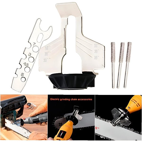 Chainsaw Sharpener with Integrated Sharpener - TRENDVYO