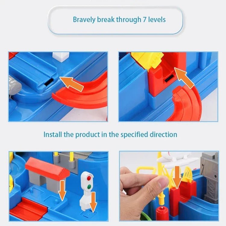 Children’s Mechanical Vehicle Track Game - TRENDVYO
