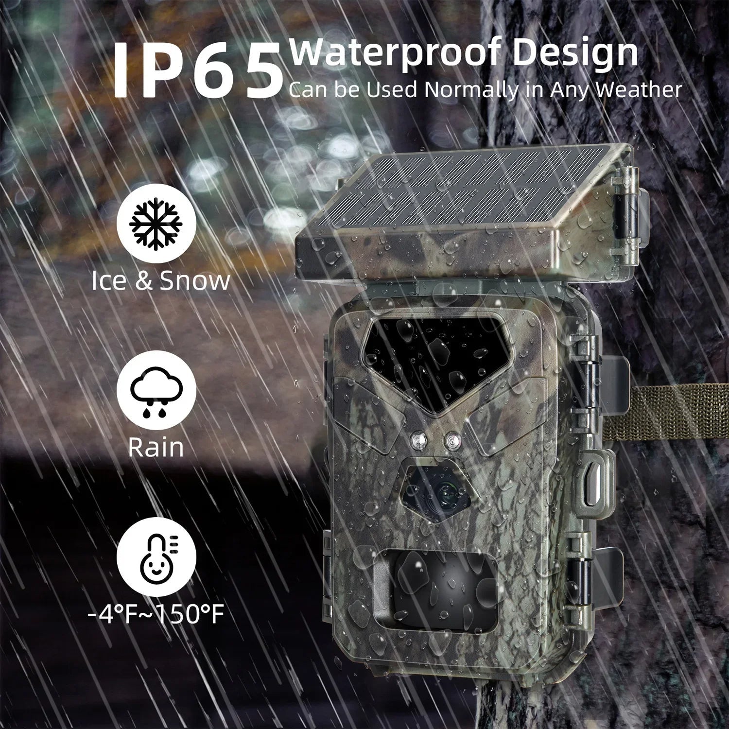 Compact Solar Powered Trail Camera - TRENDVYO