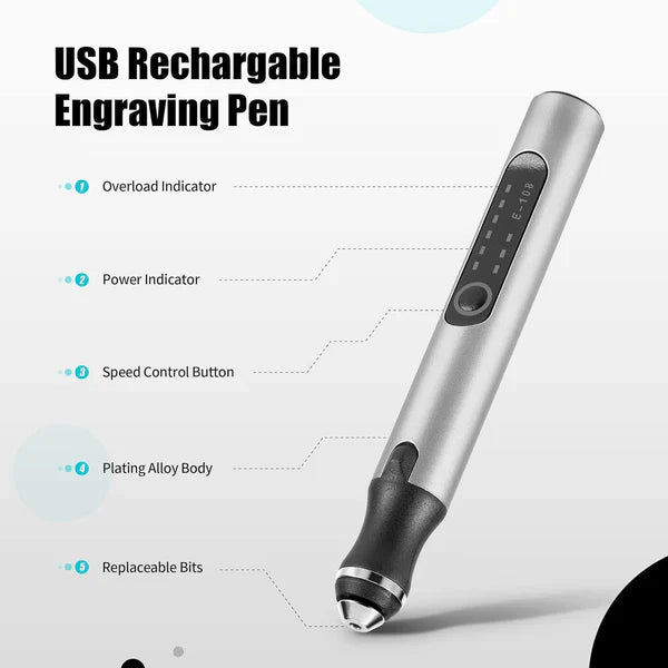Cordless Engraving Pen - TRENDVYO