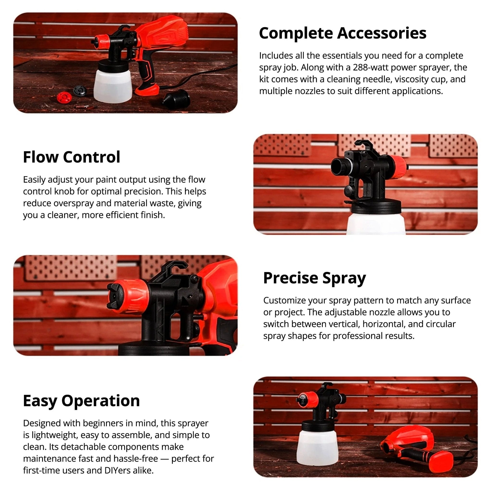 Cordless Paint Sprayer - TRENDVYO