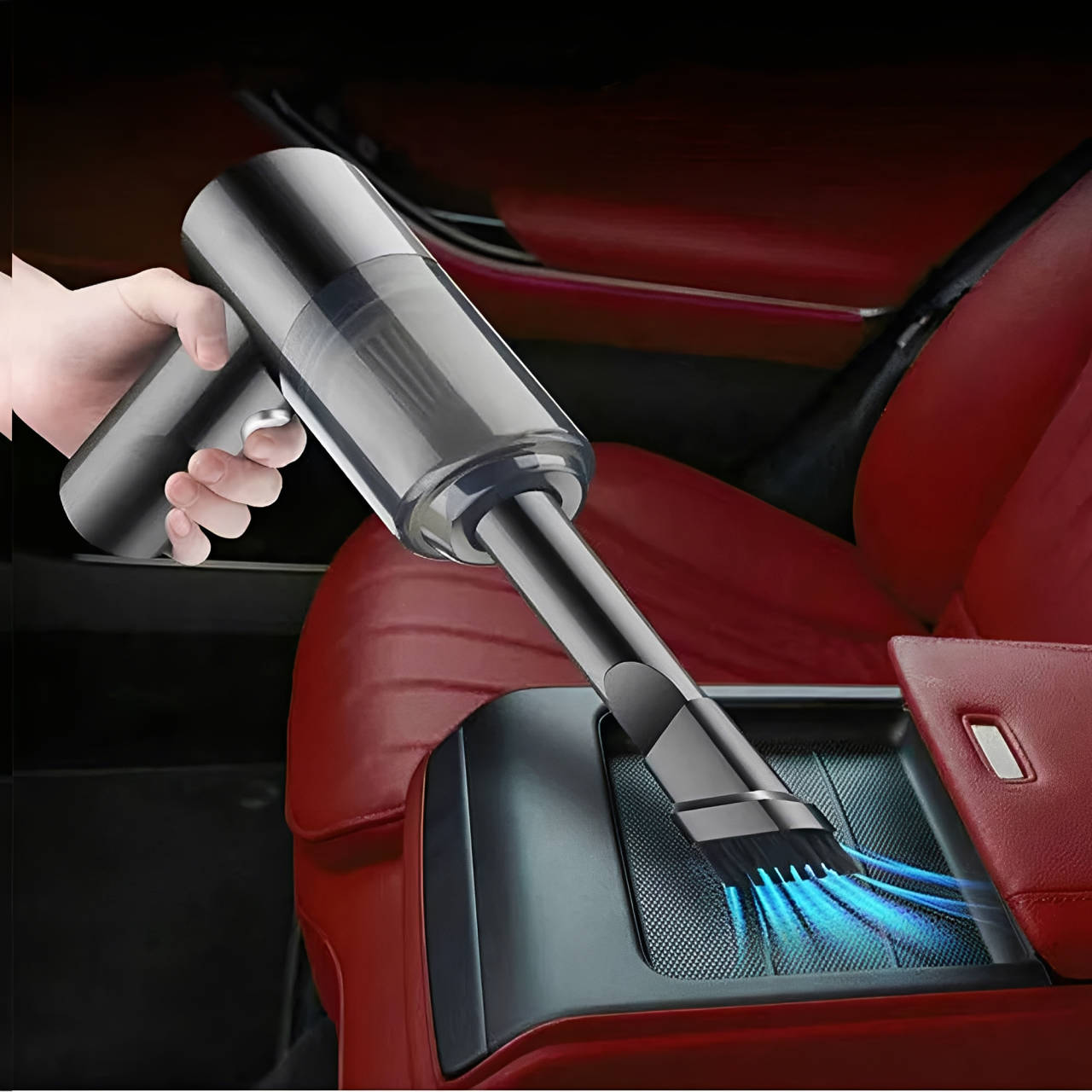 Aspiradora inalámbrica para limpieza de automóviles