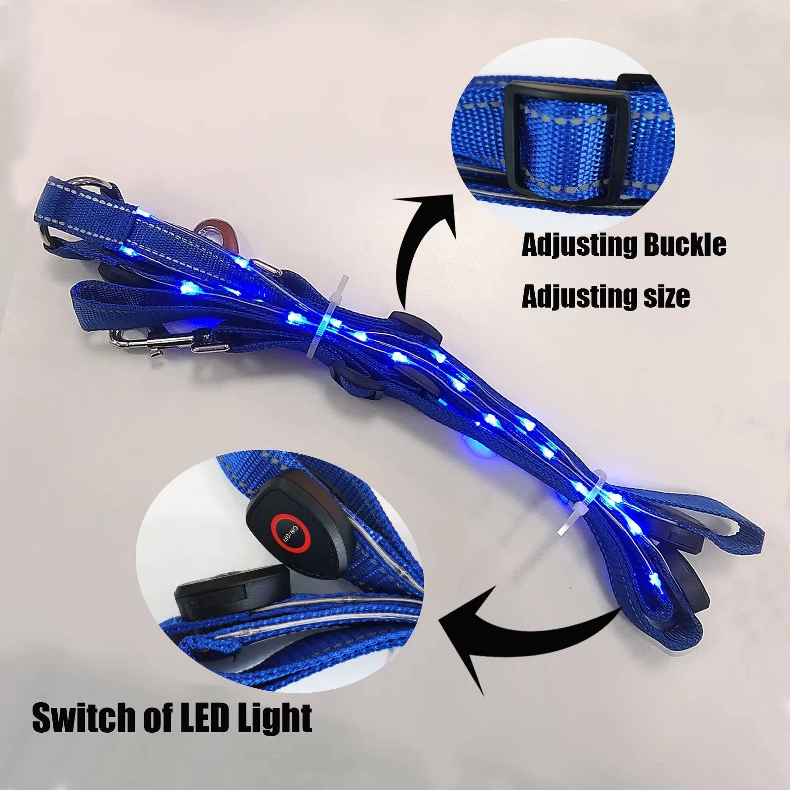 Collar de Pecho LED para Caballo