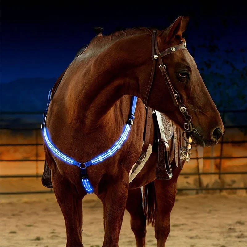 Collar de Pecho LED para Caballo