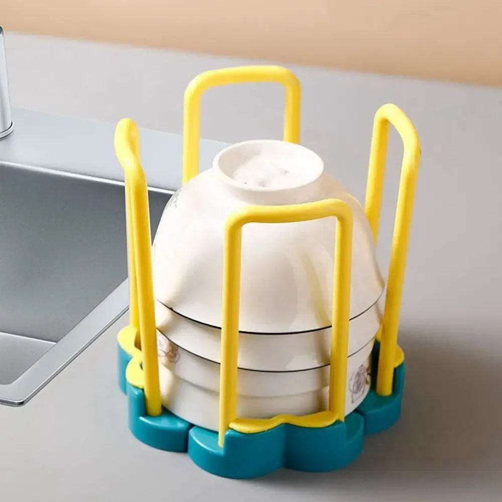 Estante escurridor de platos ajustable