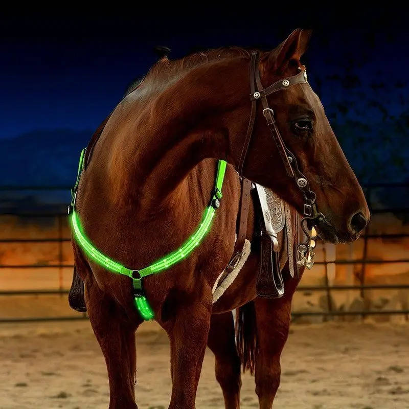Collar de Pecho LED para Caballo