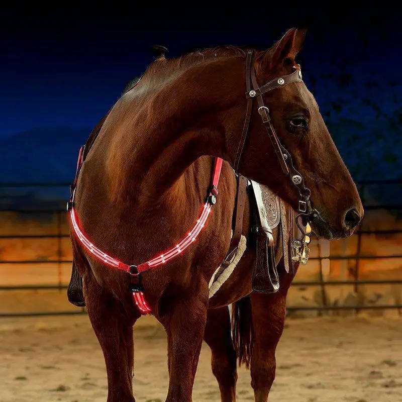 Collar de Pecho LED para Caballo
