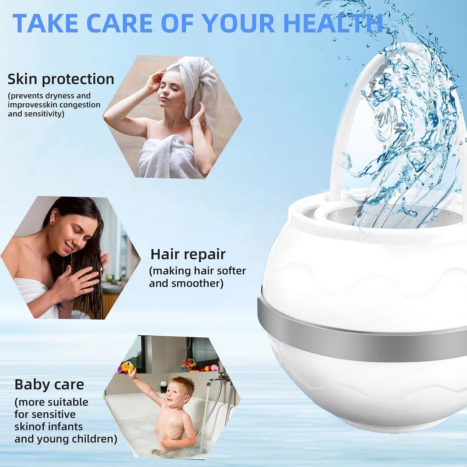 Filtro de Baño Para Bañera