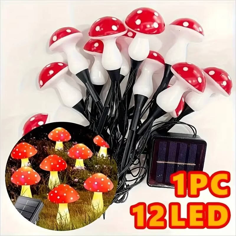 Luces solares LED decorativas para exteriores