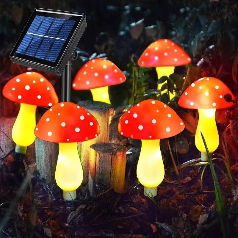 Luces solares LED decorativas para exteriores