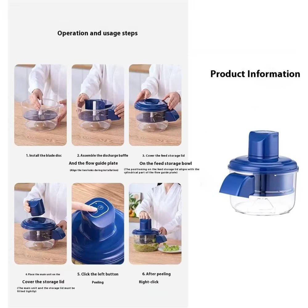 Electric Fruit Vegetable Peeler - TRENDVYO