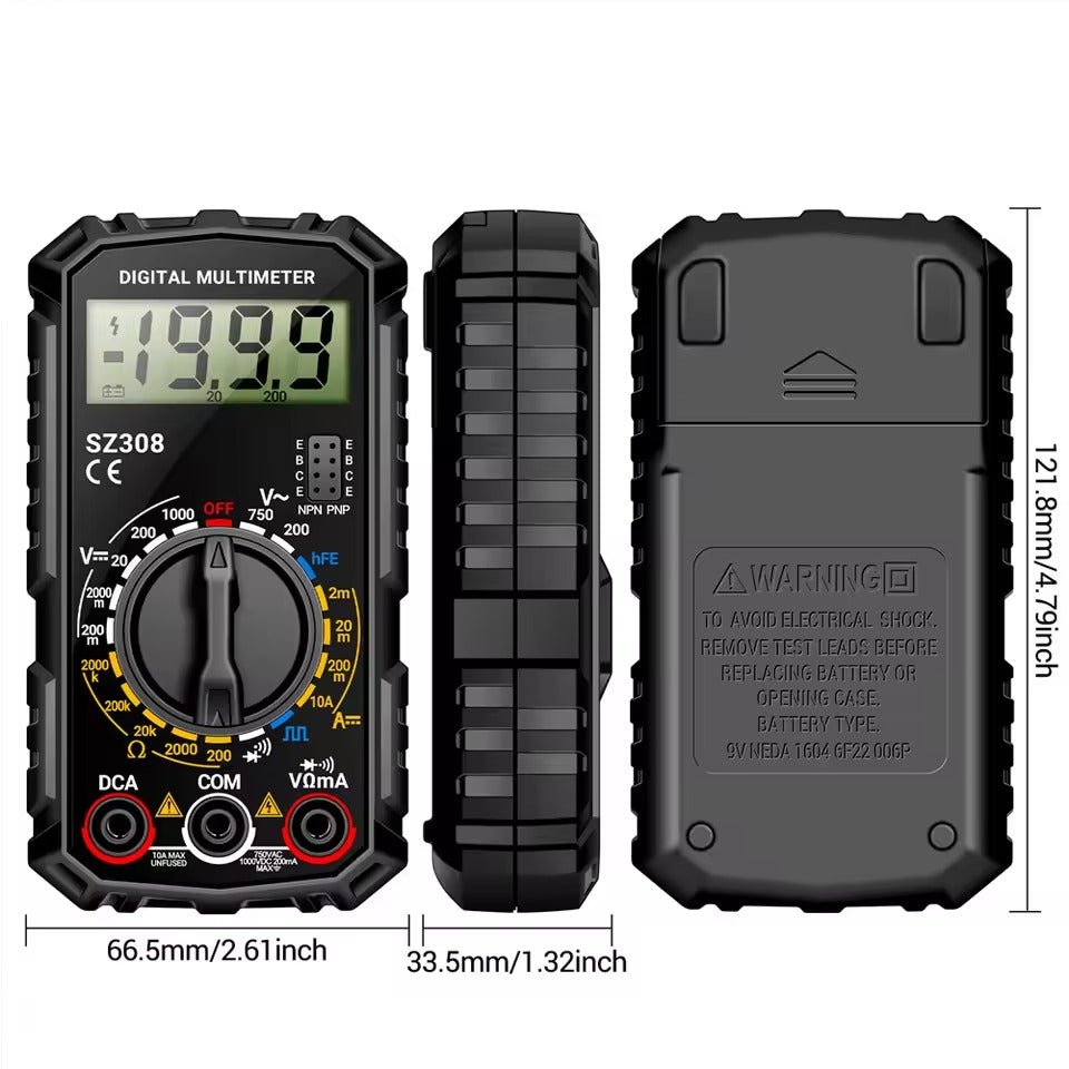Electrical Test Kit With Digital Multimeter - TRENDVYO