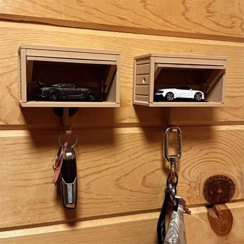 Fun Car Garage Key Holder for Wall - TRENDVYO