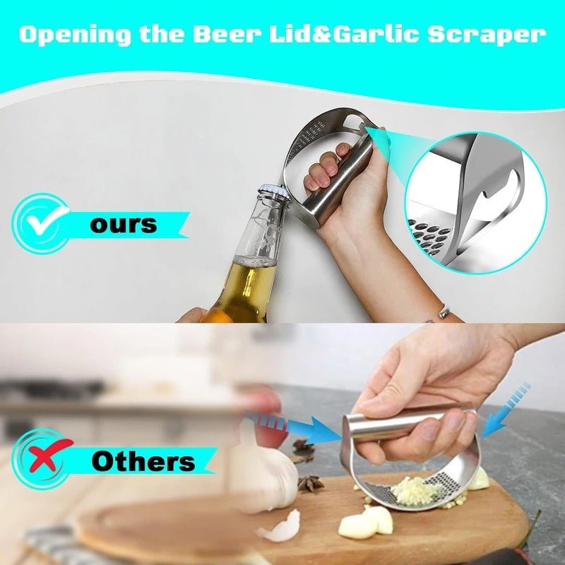 Garlic Press Rocker Set - TRENDVYO