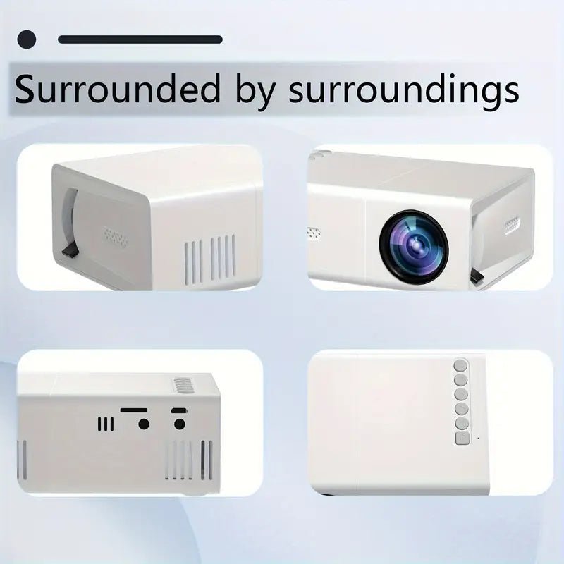 HD 720P - Fast Focus, Portable Projector - TRENDVYO