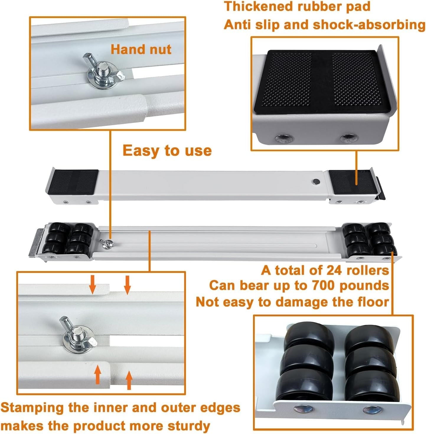 Heavy Duty Appliance Rollers - TRENDVYO