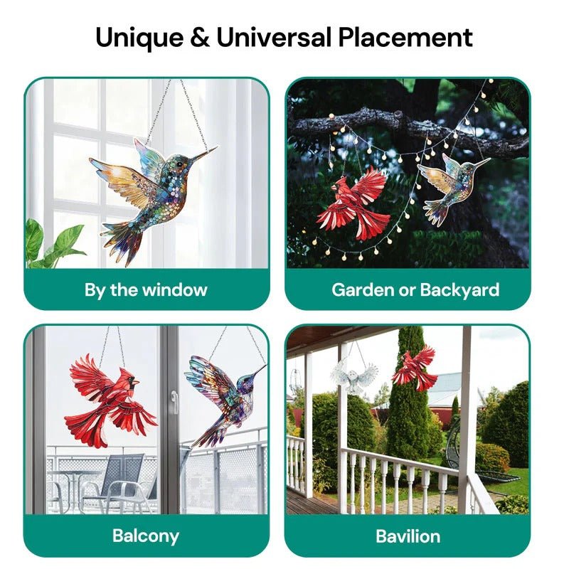 Hummingbird Suncatcher - TRENDVYO