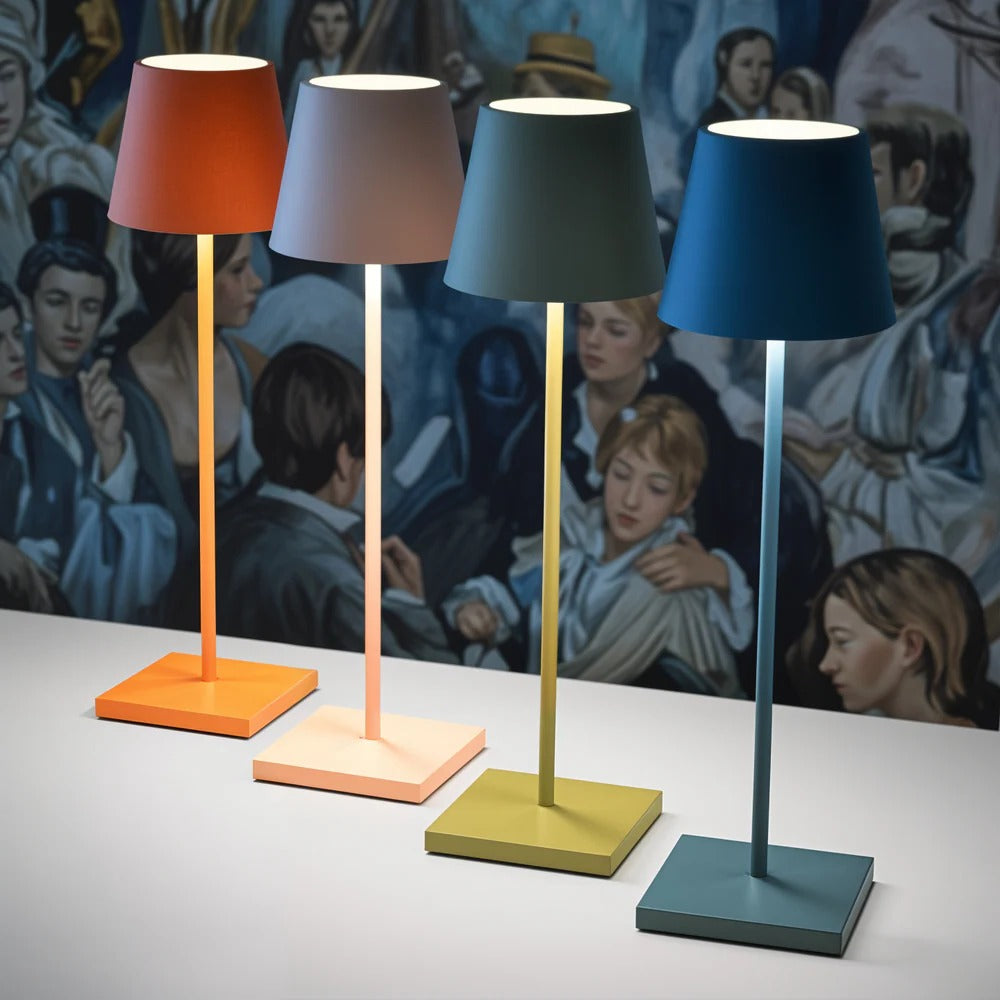 Lámpara de mesa moderna inalámbrica contemporánea