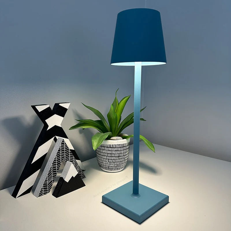 Lámpara de mesa moderna inalámbrica contemporánea