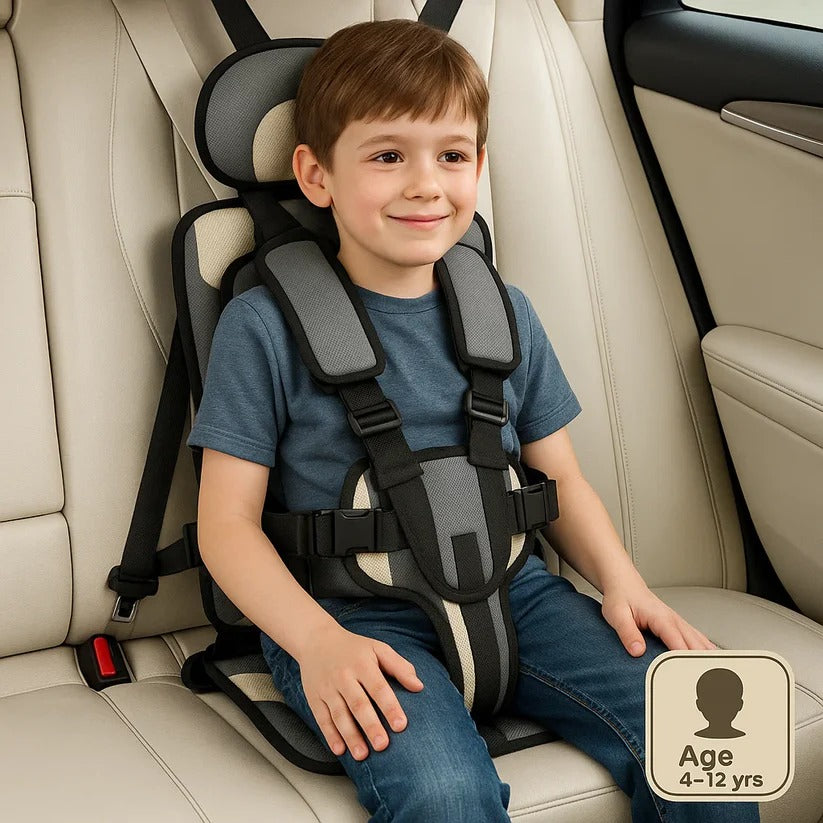 Asiento de viaje compacto para niños