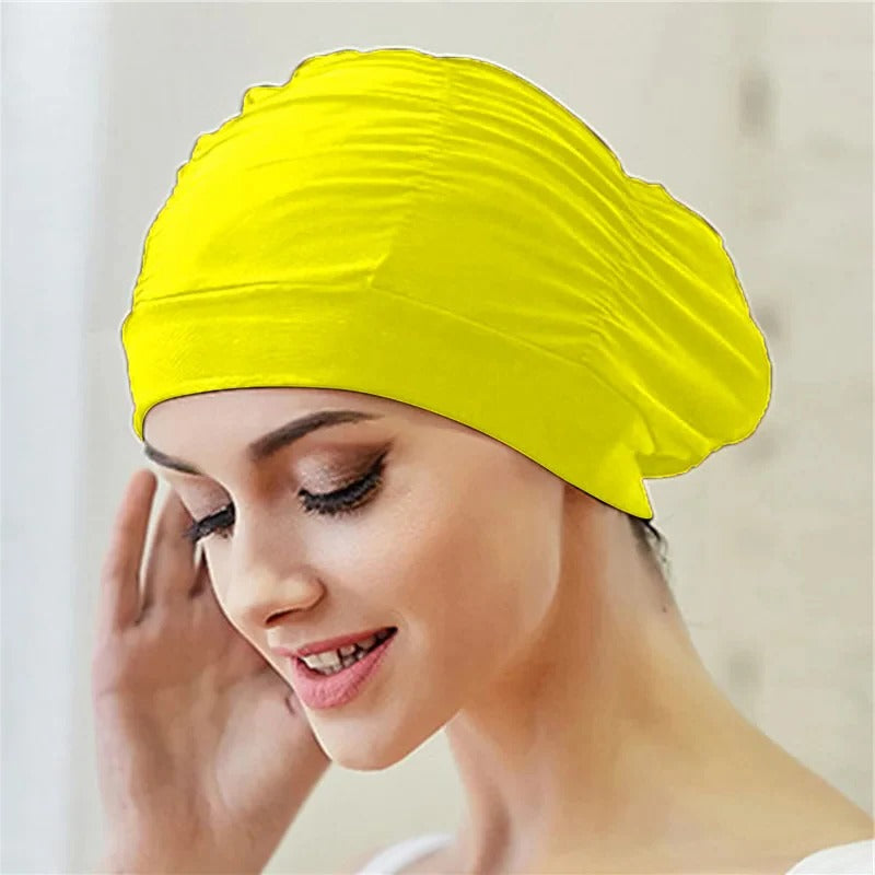 Gorro de natación elástico y elegante