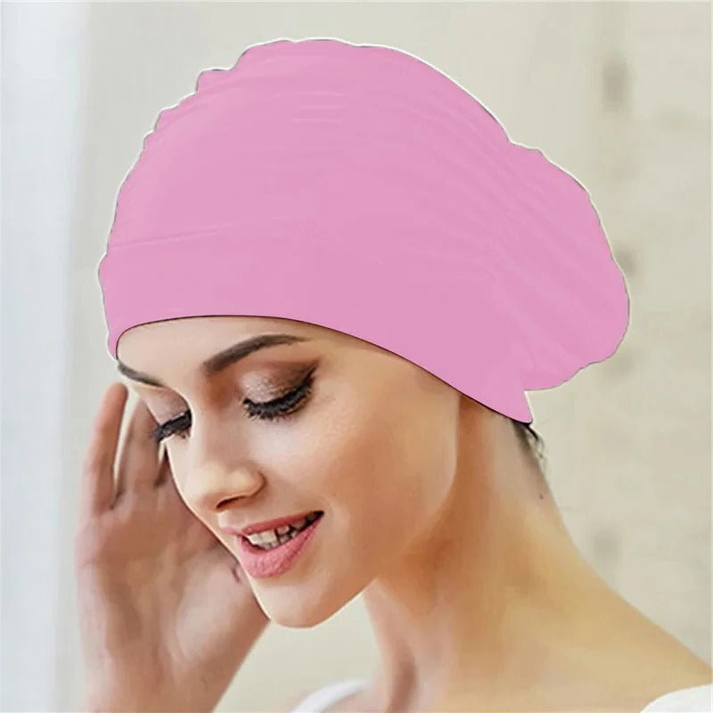 Gorro de natación elástico y elegante